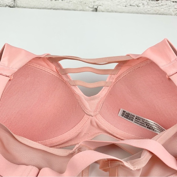 VS Sport Incredible Lightweight Sports Bra Light Pink Strappy Front 34B - Picture 9 of 10